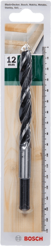 Свердло для дерева спіральне Bosch, 12х95х150мм (2.609.255.209)фото2
