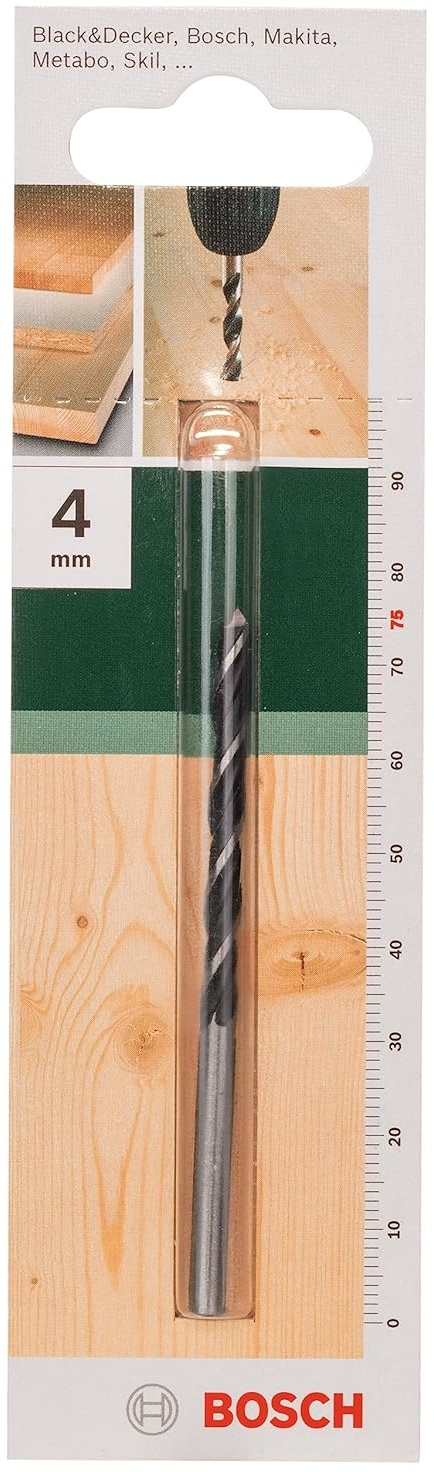 Свердло для дерева спіральне Bosch 4x45мм (2.609.255.201)фото2