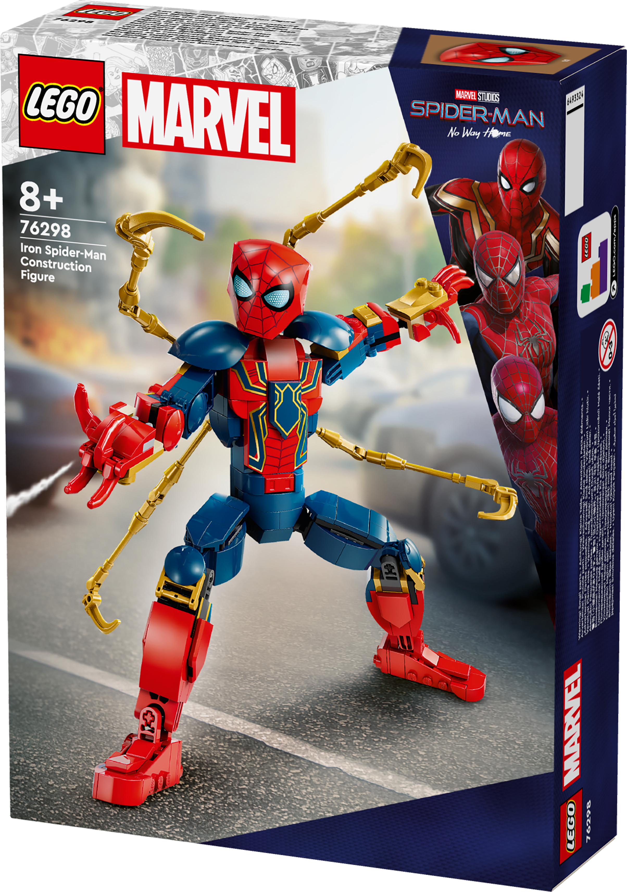 76298 Конструктор LEGO Marvel Фигурка Железный Человек -Павук фото 3