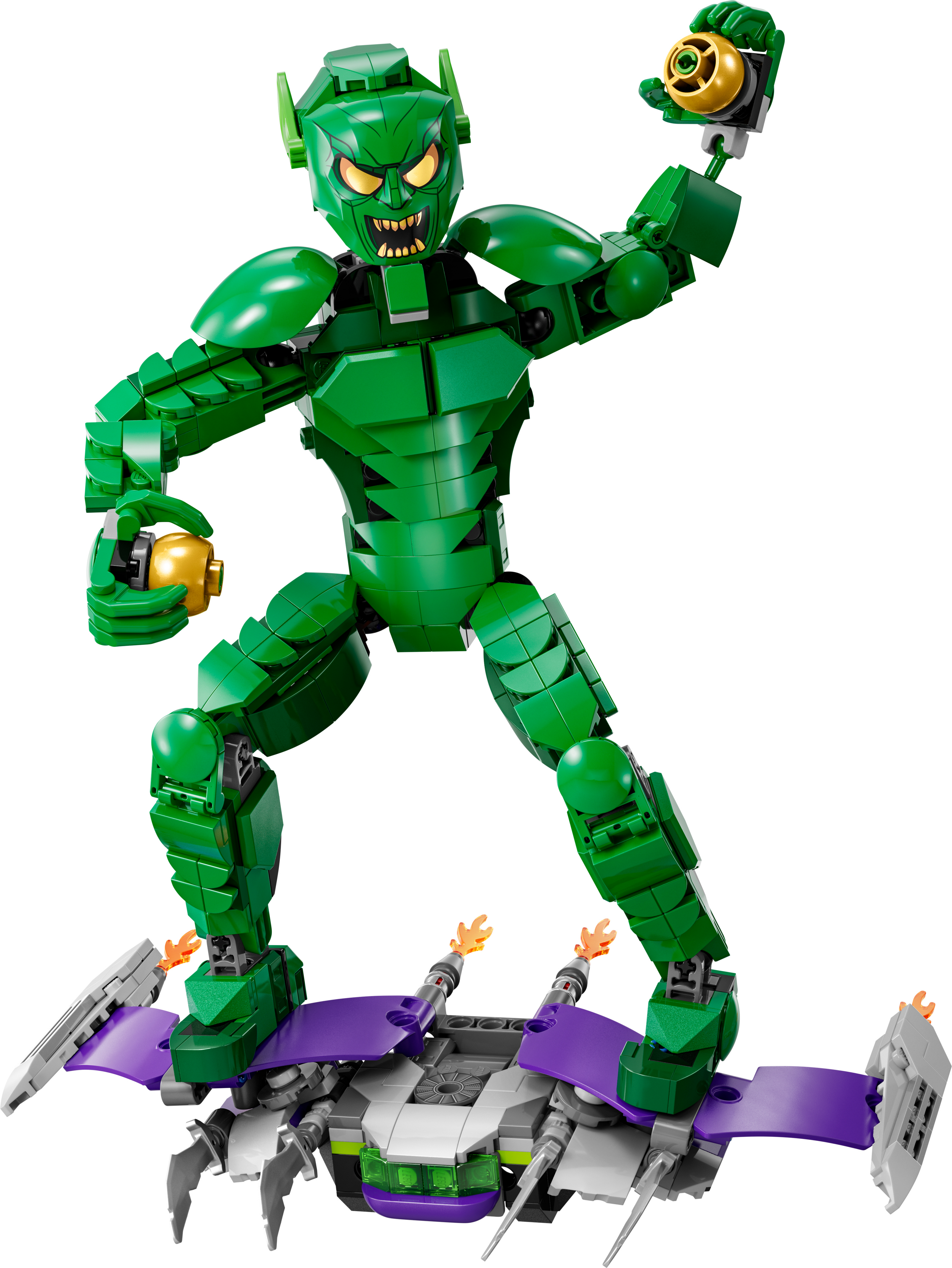 76284 Конструктор LEGO Marvel Фигурка Зеленого гоблина фото 5