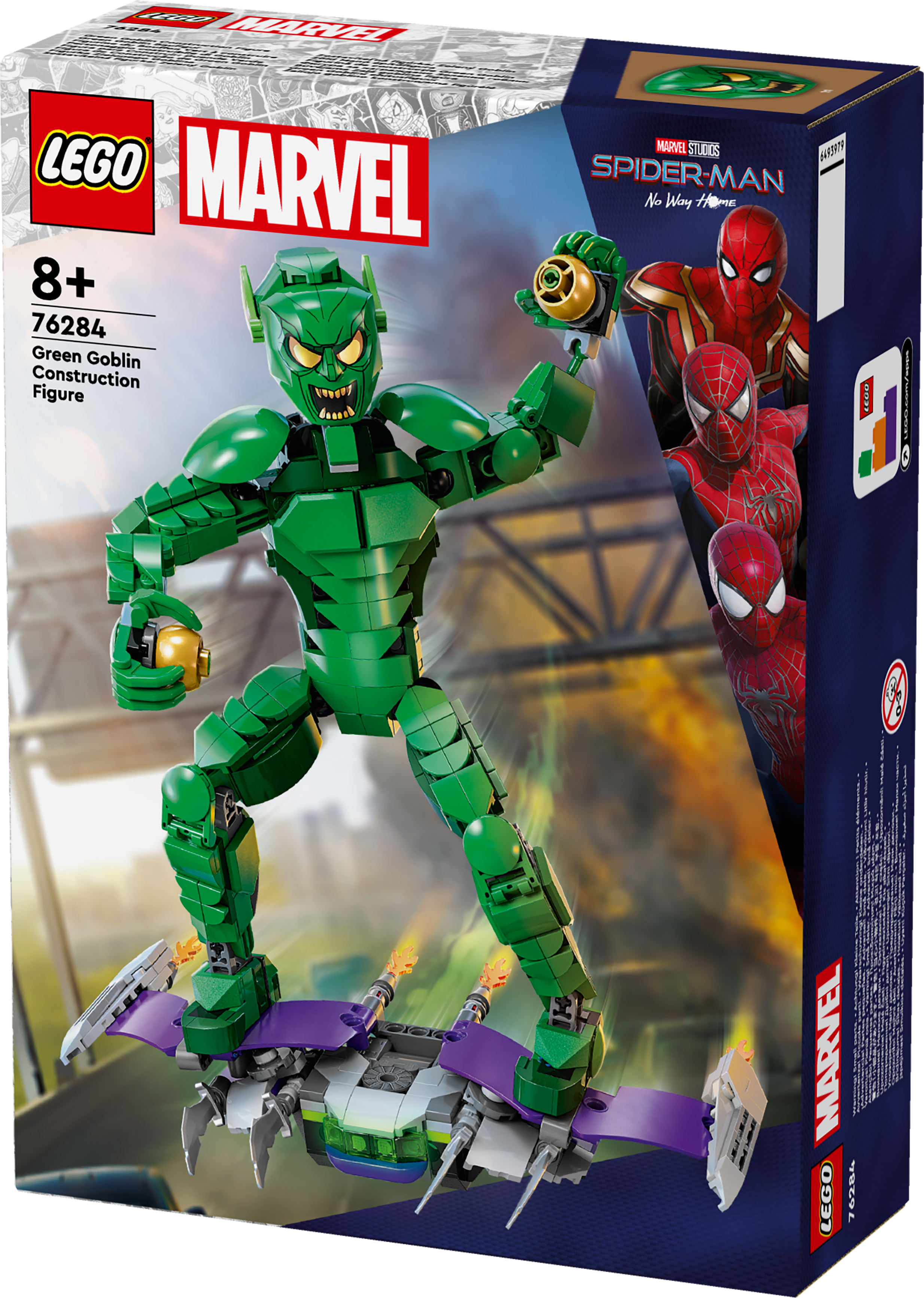 76284 Конструктор LEGO Marvel Фігурка Зеленого гоблінуфото3
