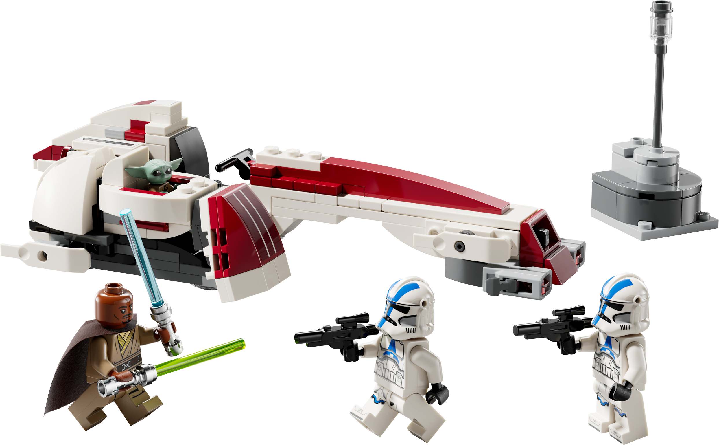 75378 Конструктор LEGO Star Wars Побег на BARC спидере фото 5