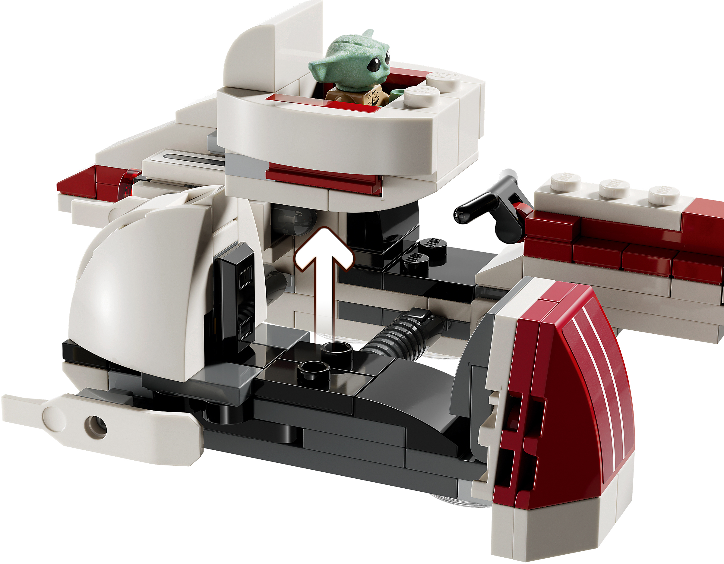 75378 Конструктор LEGO Star Wars Побег на BARC спидере фото 9