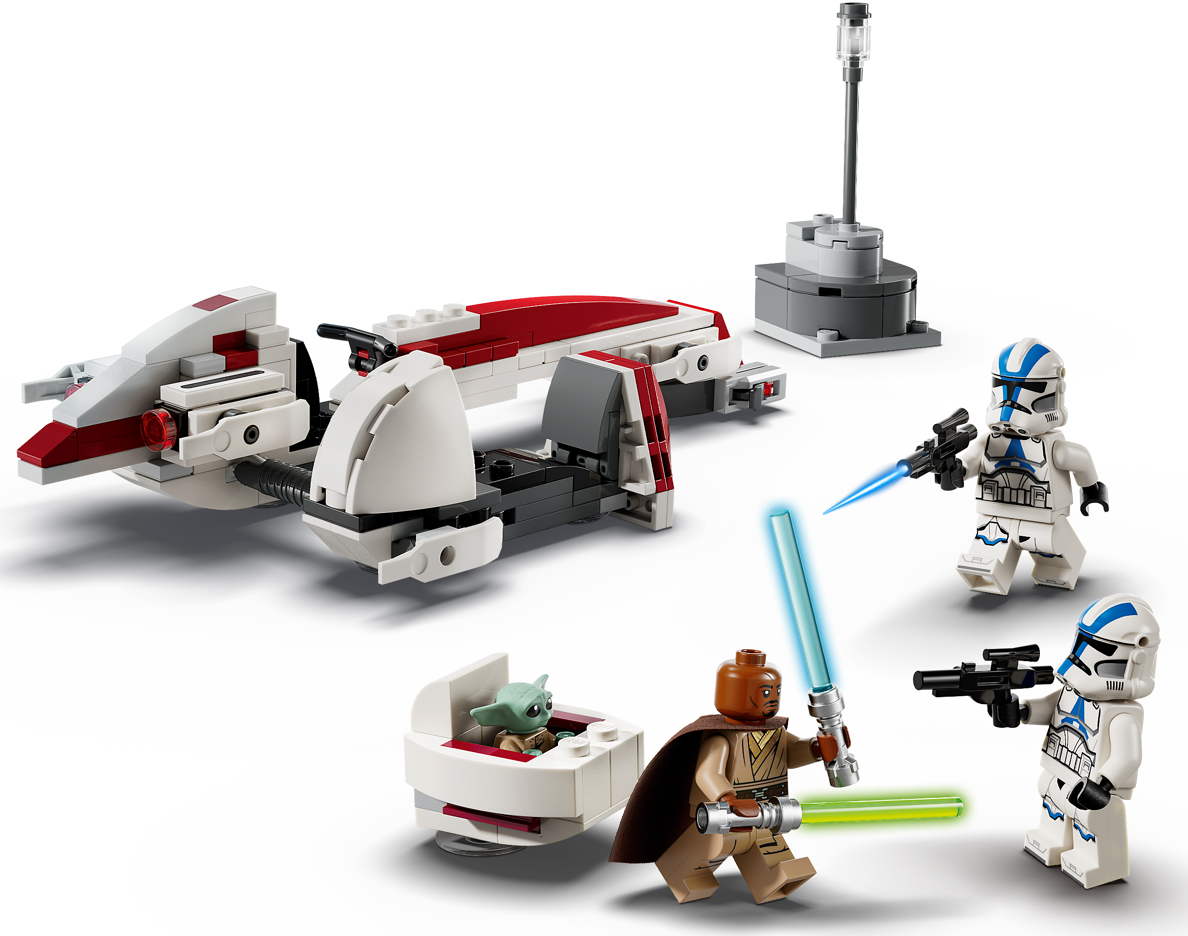 75378 Конструктор LEGO Star Wars Побег на BARC спидере фото 4