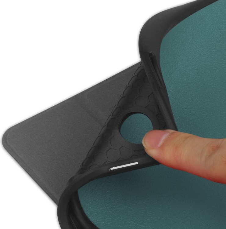 Чехол-книжка BeCover Flexible TPU Mate для Samsung Galaxy Tab A9 Plus 11.0" Dark Green (710343) фото 4
