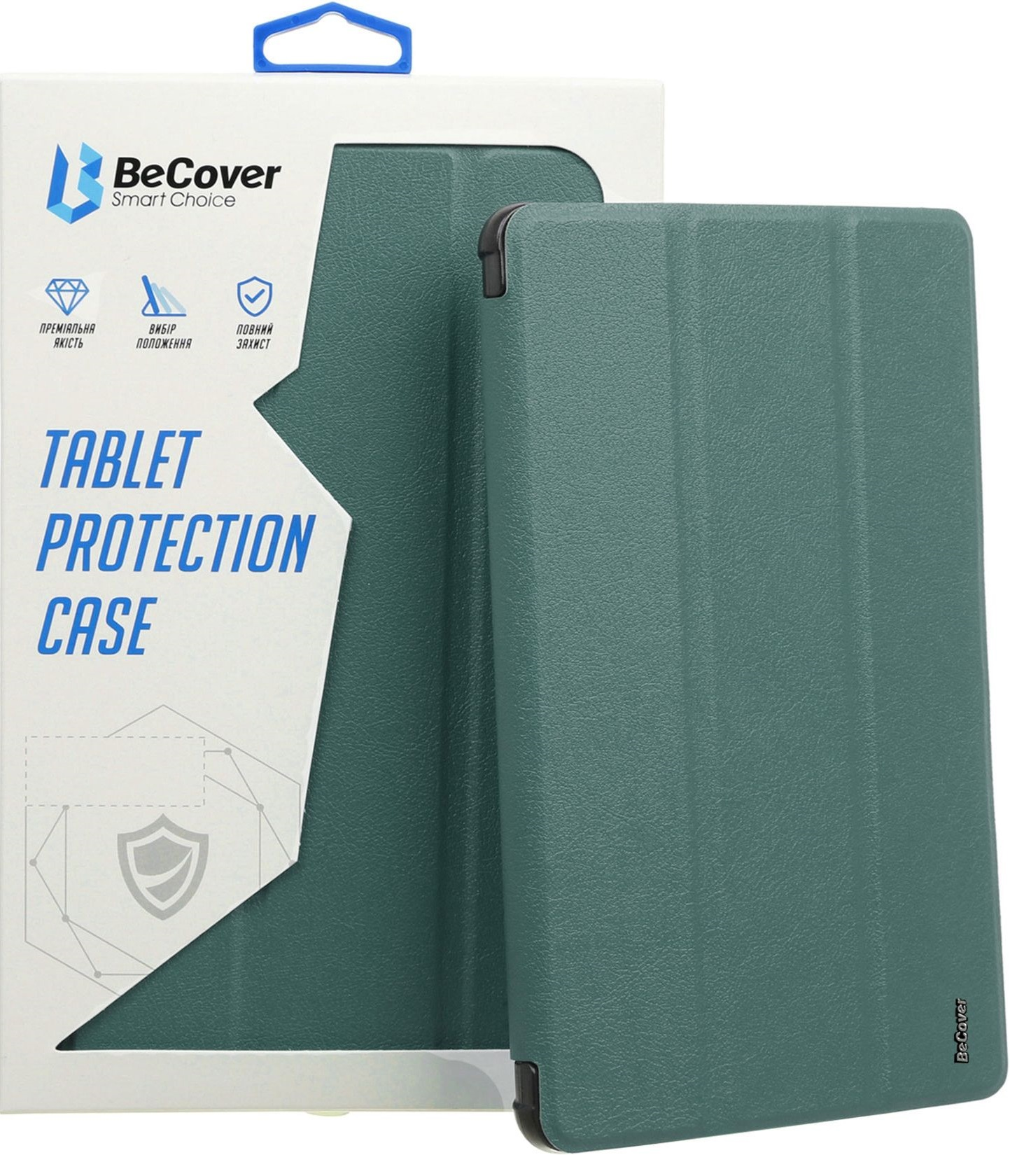 Чехол-книжка BeCover Flexible TPU Mate для Samsung Galaxy Tab A9 Plus 11.0" Dark Green (710343) фото 3