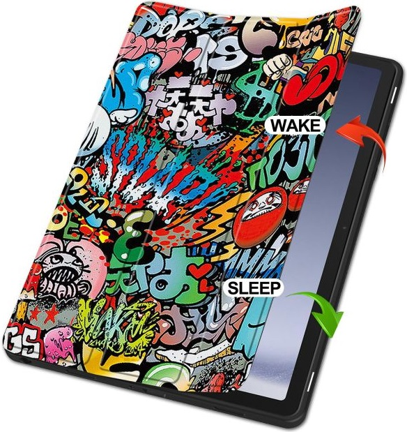 Чехол-книжка BeCover Flexible TPU Mate для Samsung Galaxy Tab A9 Plus 11.0" Graffiti (710348) фото 6