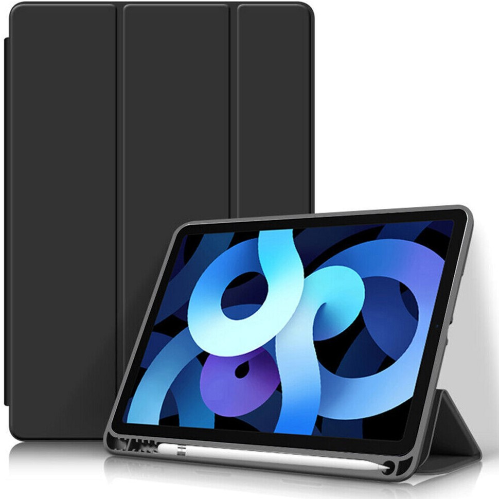 Чохол-книжка BeCover Tri Fold Soft TPU для Apple iPad 10.9" 2022 Black (708459)фото2