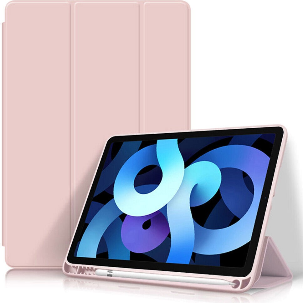 Чехол-книжка BeCover Tri Fold Soft TPU для Apple iPad 10.9" 2022 Pink (708462) фото 2