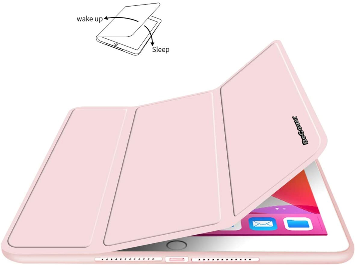 Чехол-книжка BeCover Tri Fold Soft TPU Silicone для Apple iPad 10.9" 2022 Pink (708523) фото 4
