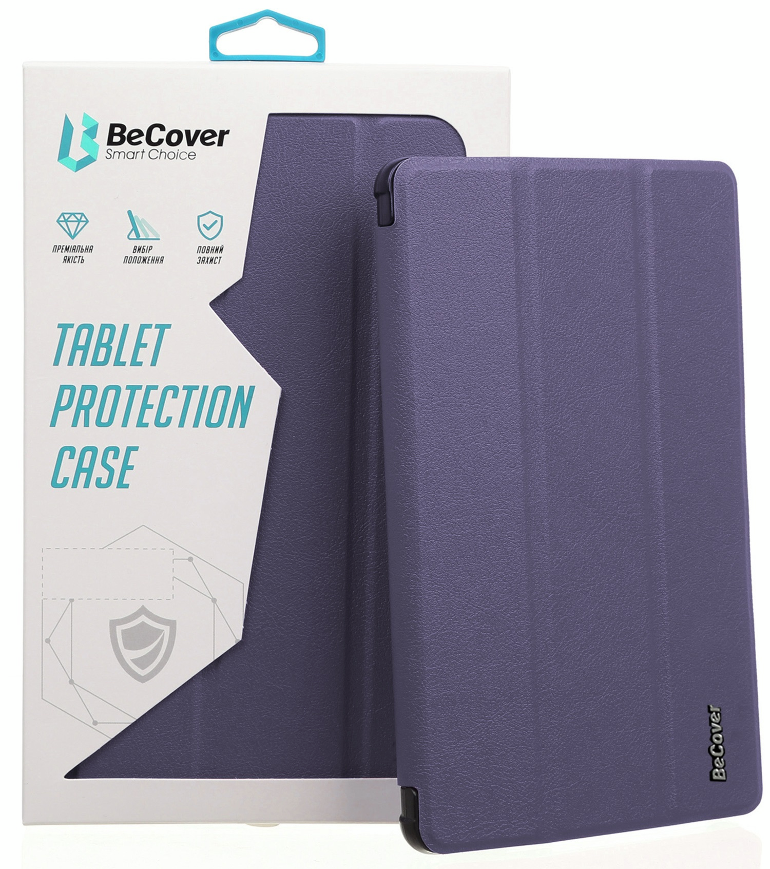 Чохол-книжка BeCover Tri Fold Hard для Apple iPad mini 6 2021 Purple (706858)фото2