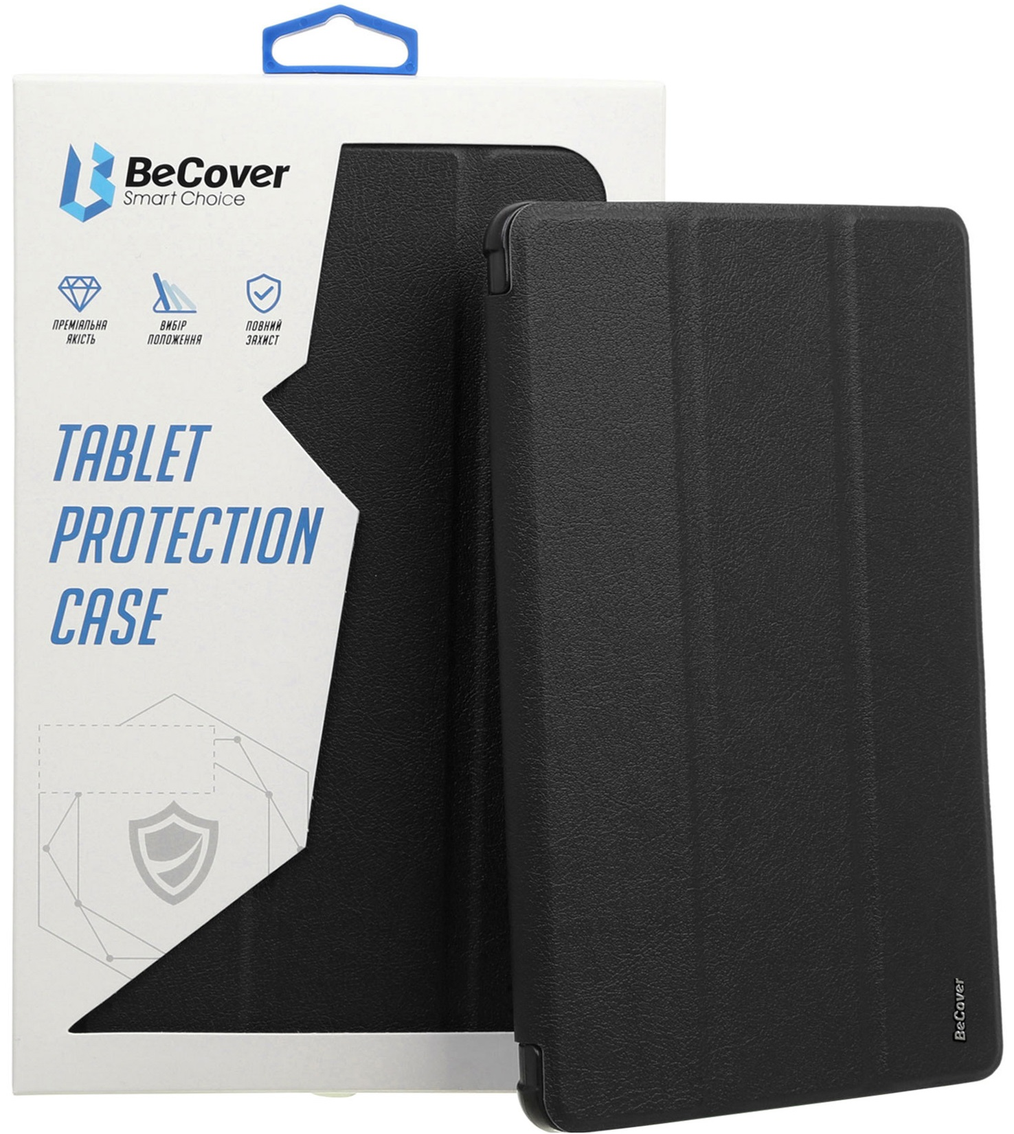 Чехол-книжка Soft Edge TPU BeCover Apple iPad 10.9" 2022 Black (708488) фото 3