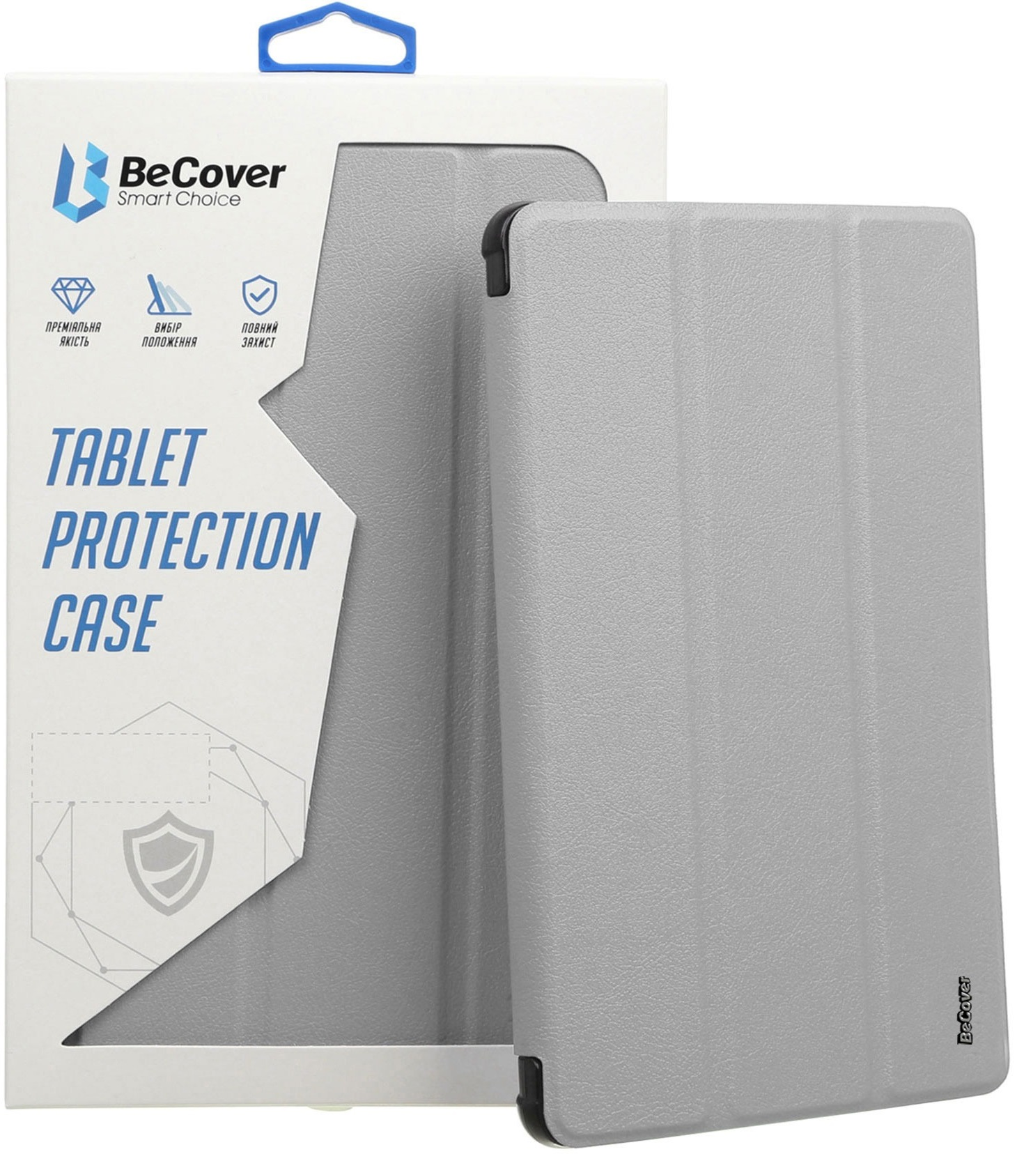 Чохол-книжка BeCover Soft Edge TPU Apple iPad 10.9" 2022 Gray (708491)фото2