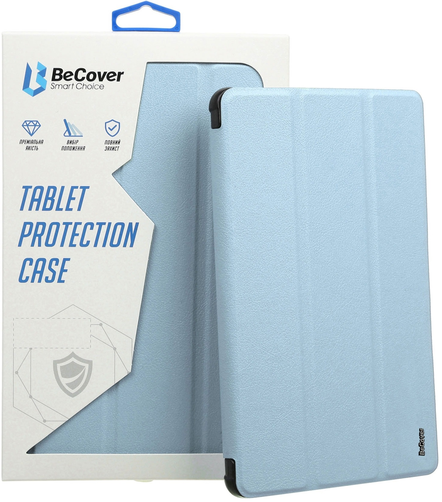 Чехол-книжка BeCover Soft Edge TPU Apple iPad 10.9" 2022 Light Blue (708492) фото 3