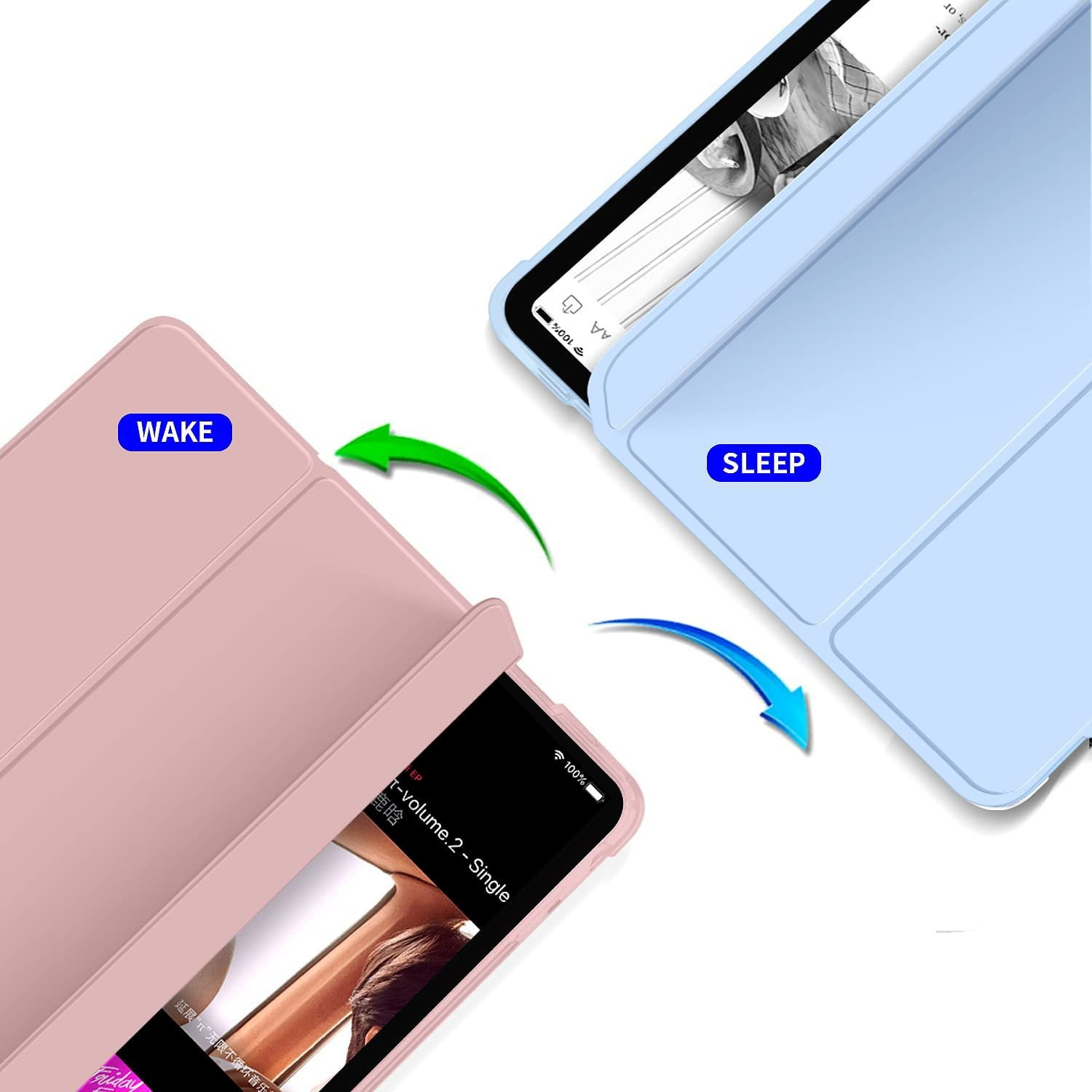 Чехол-книжка BeCover Soft Edge TPU Apple iPad 10.9" 2022 Pink (708493) фото 3
