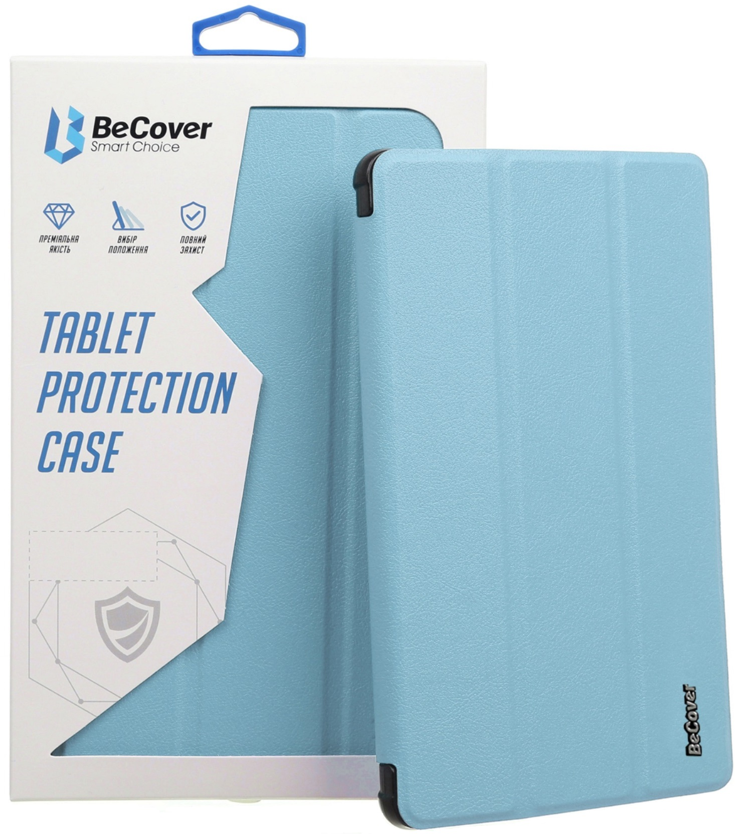 Чехол-книжка BeCover Soft Edge для Apple iPad mini 6 2021 Light Blue (706807) фото 2