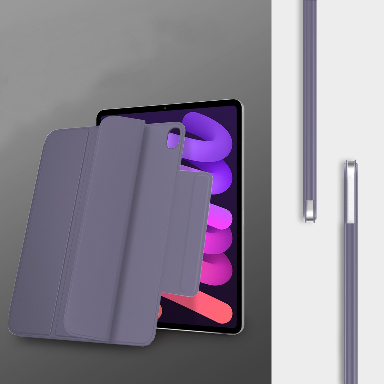 Чехол-книжка BeCover Magnetic Buckle для Apple iPad mini 6 2021 Purple (706830) фото 4