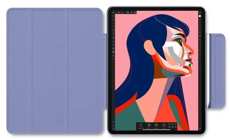 Чехол-книжка BeCover Magnetic Buckle для Apple iPad Pro 11 2020/2021/2022 Purple (706602) фото 3