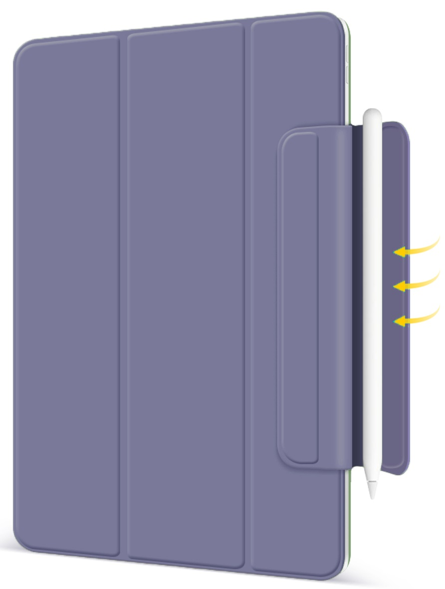 Чехол-книжка BeCover Magnetic Buckle для Apple iPad Air 10.9 2020/2021 Purple (705546) фото 2