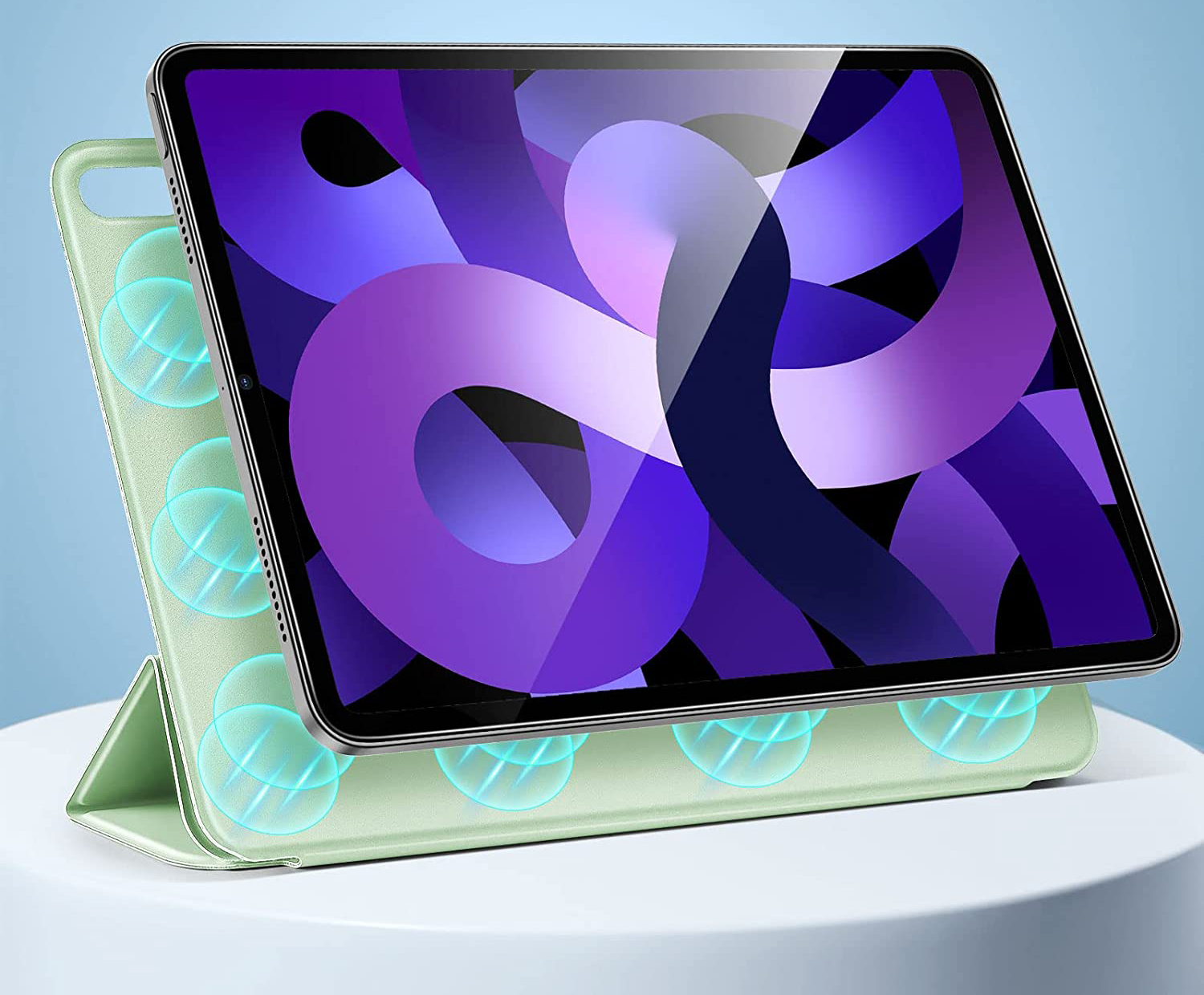 Чехол-книжка BeCover Magnetic для Apple iPad 10.9" 2022 Green (708534) фото 5