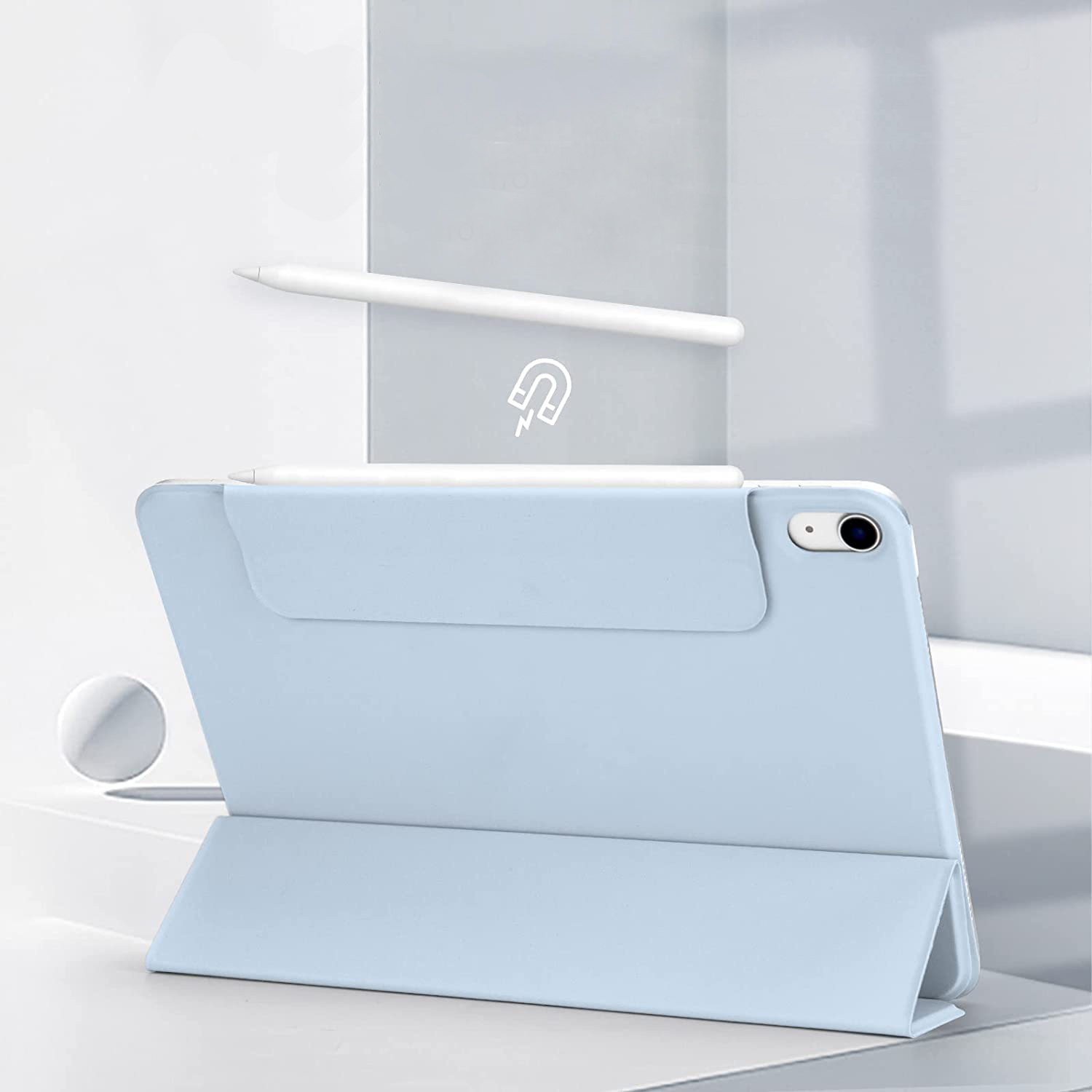 Чехол-книжка BeCover Magnetic для Apple iPad 10.9" 2022 Light Blue (708536) фото 4