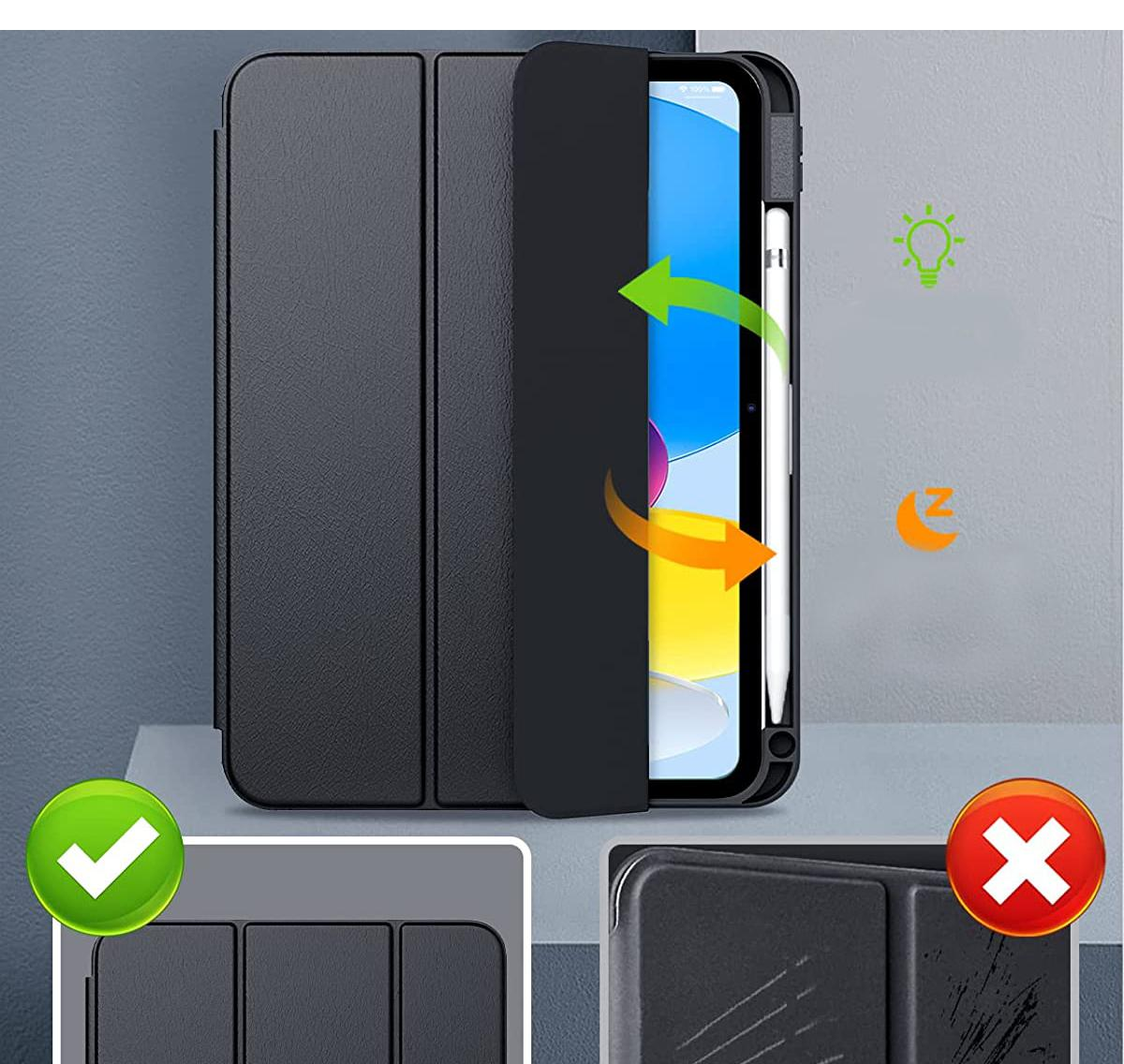 Чехол-книжка BeCover Removable Case для Apple iPad 10.9" 2022 Black (708761) фото 7
