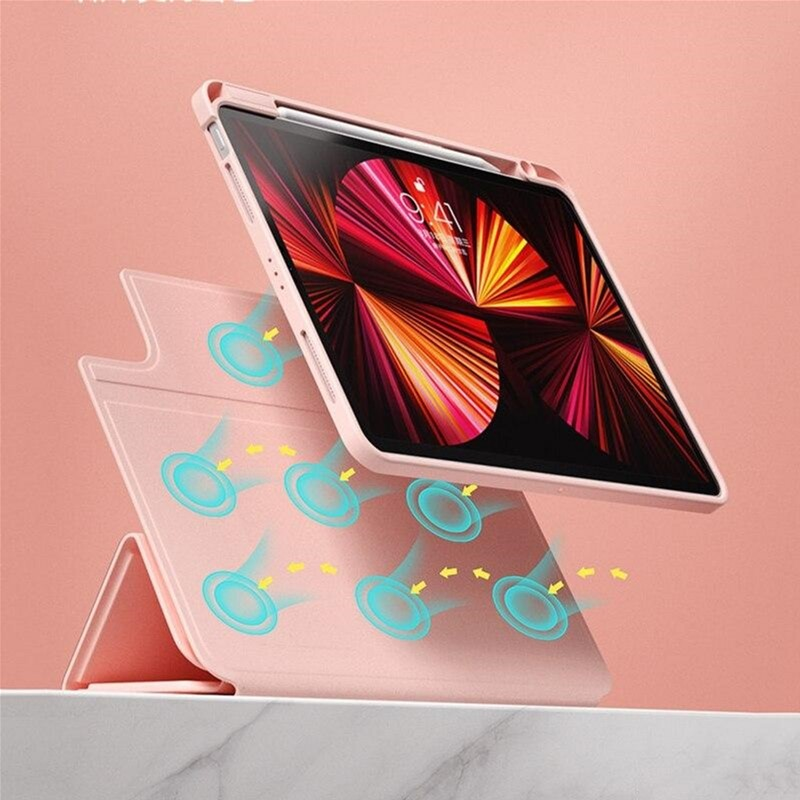 Чохол-книжка BeCover Magnetic 360 Rotating для Apple iPad 10.9" 2022 Pink (708507)фото4
