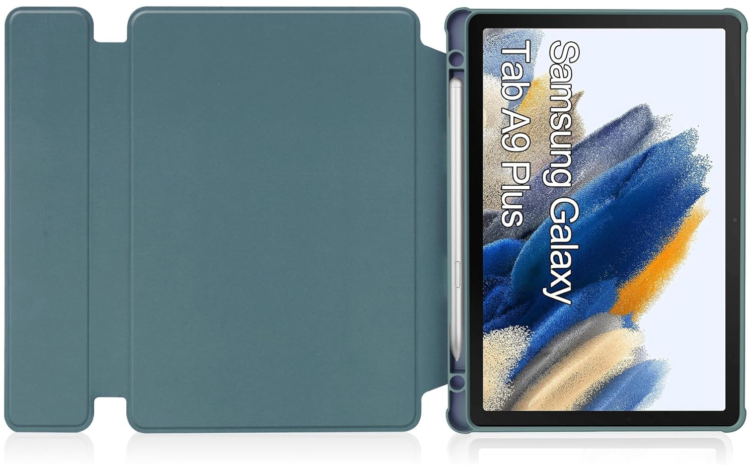 Чехол BeCover 360 Rotatable для Samsung Galaxy Tab A9 Plus 11.0" Dark Green (710337) фото 3