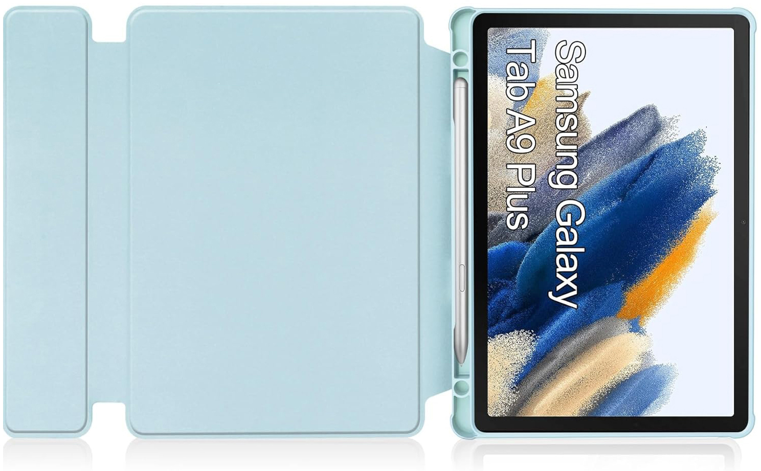 Чохол BeCover 360 Rotatable до Samsung Galaxy Tab A9 Plus 11.0" Light Blue (710338)фото3