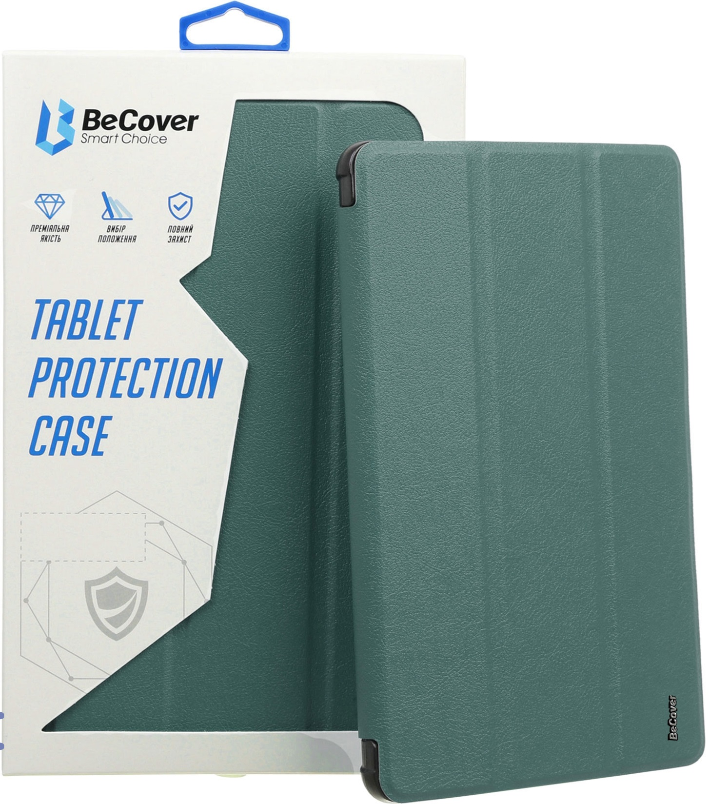 Чохол-книжка BeCover Smart Case для Apple iPad 10.2 2019/2020/2021 Dark Green (707963)фото5