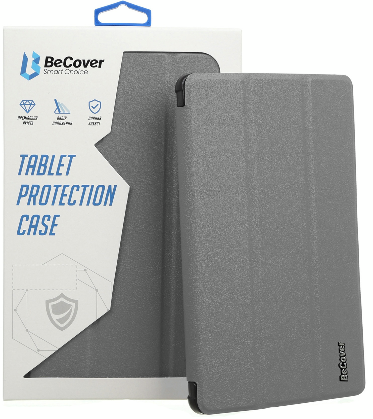 Чохол-книжка BeCover Smart Case для Apple iPad 10.2 2019/2020/2021 Gray (707964)фото5