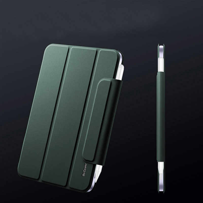 Чехол-книжка BeCover Magnetic Buckle для Apple iPad mini 6 2021 Dark Green (706826) фото 5