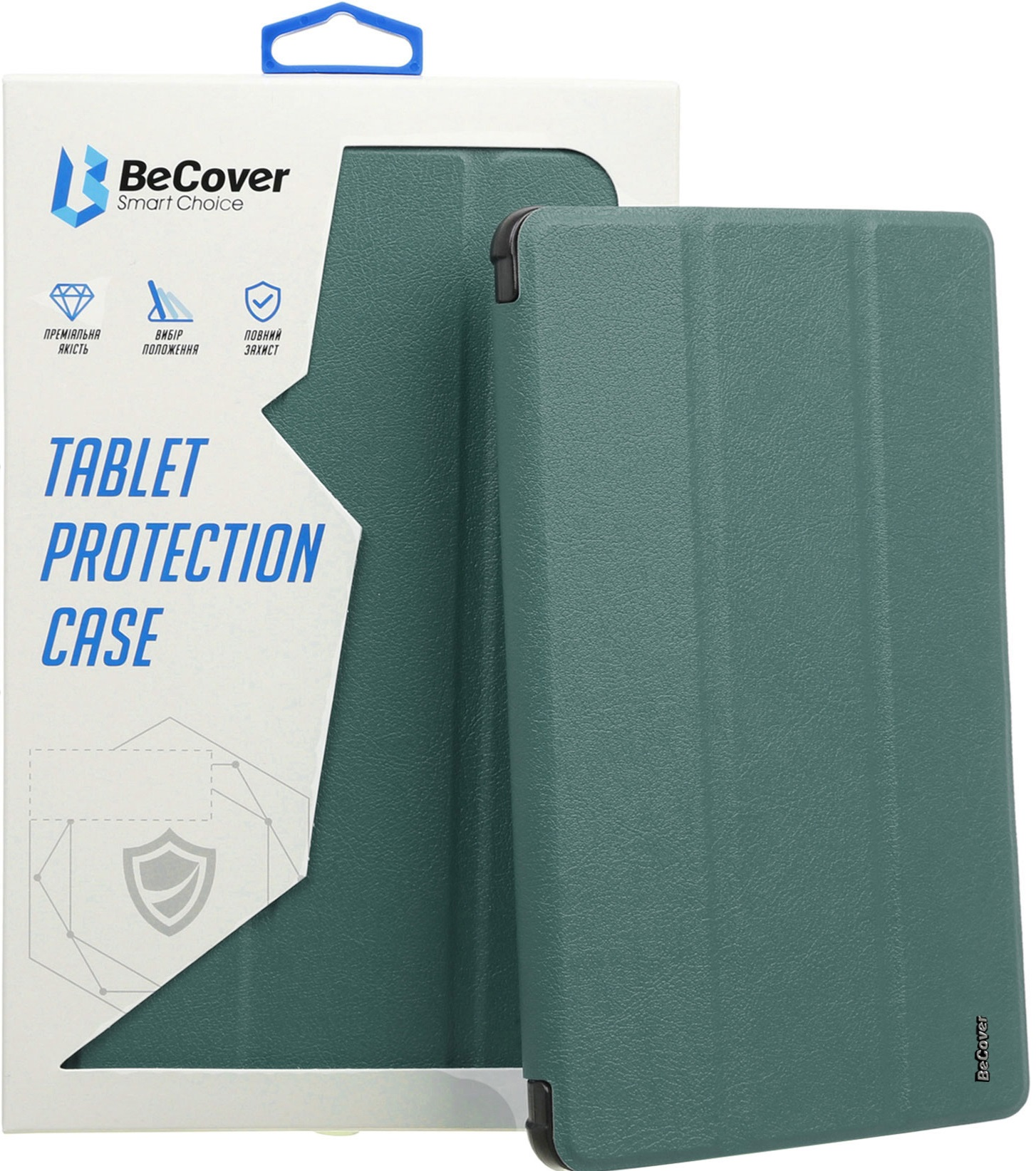 Чехол-книжка BeCover Smart Case для Apple iPad 10.9" 2022 Dark Green (709191) фото 7