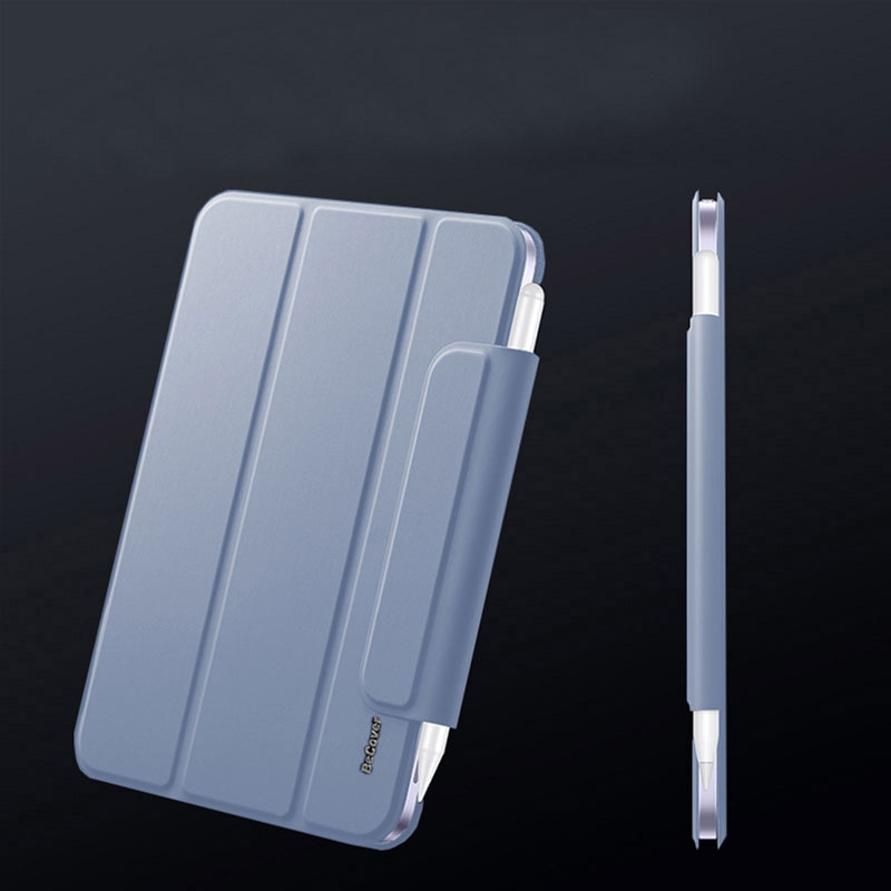 Чехол-книжка BeCover Magnetic Buckle для Apple iPad mini 6 2021 Light Blue (706828) фото 5