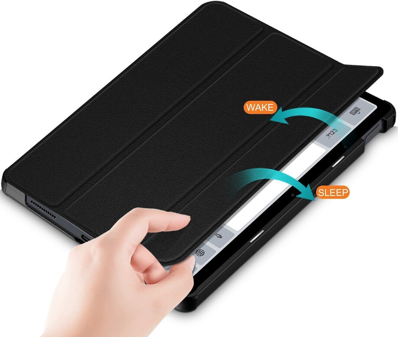 Чохол-книжка BeCover Smart Case Samsung Galaxy Tab A9 SM-X115 8.7" Black (709902)фото7