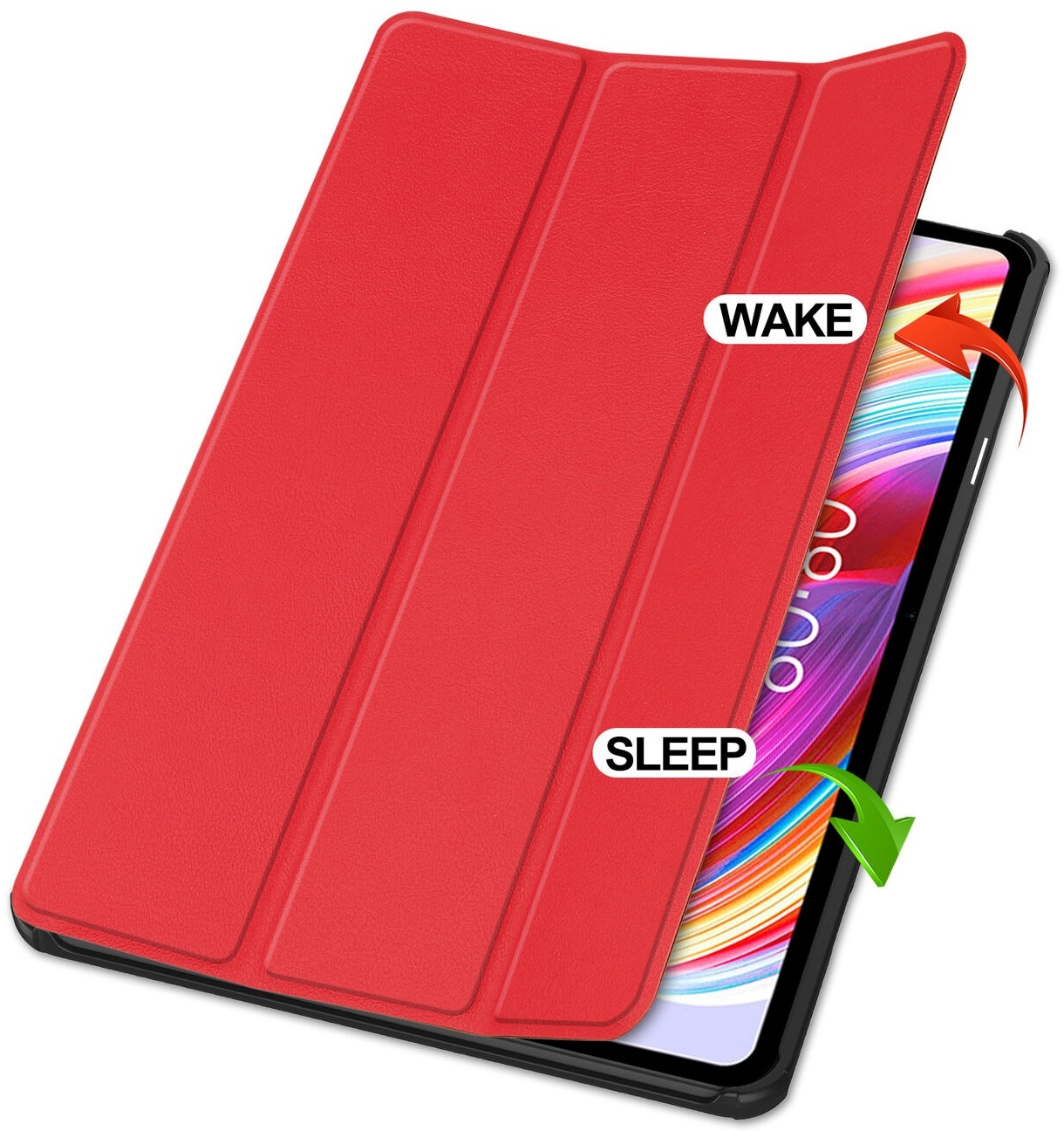 Чохол-книжка BeCover Smart Case Samsung Galaxy Tab A9 SM-X115 8.7" Red (709905)фото3