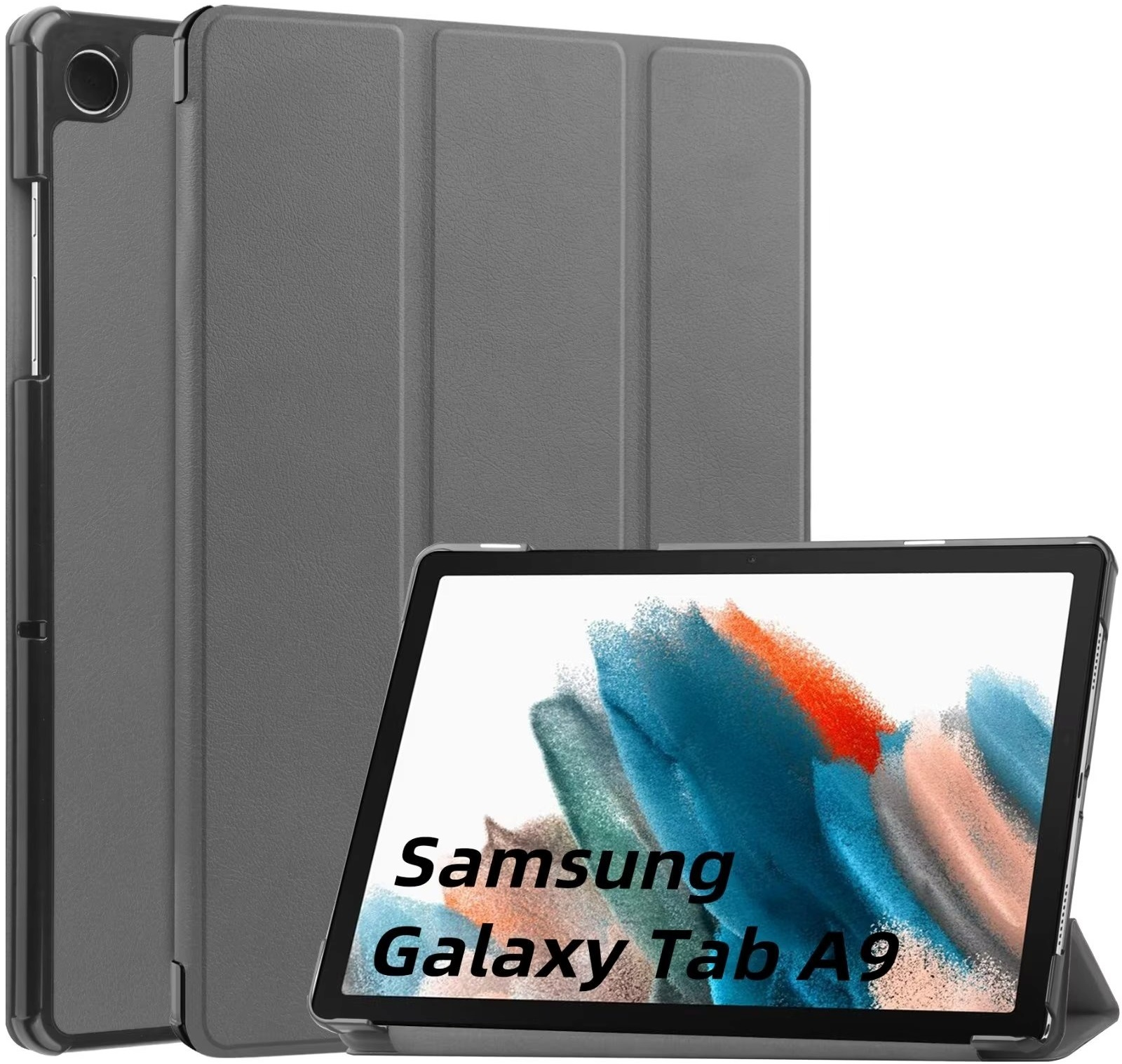 Чехол-книжка BeCover Smart Case для Samsung Galaxy Tab A9 SM-X115 8.7" Gray (709909) фото 2