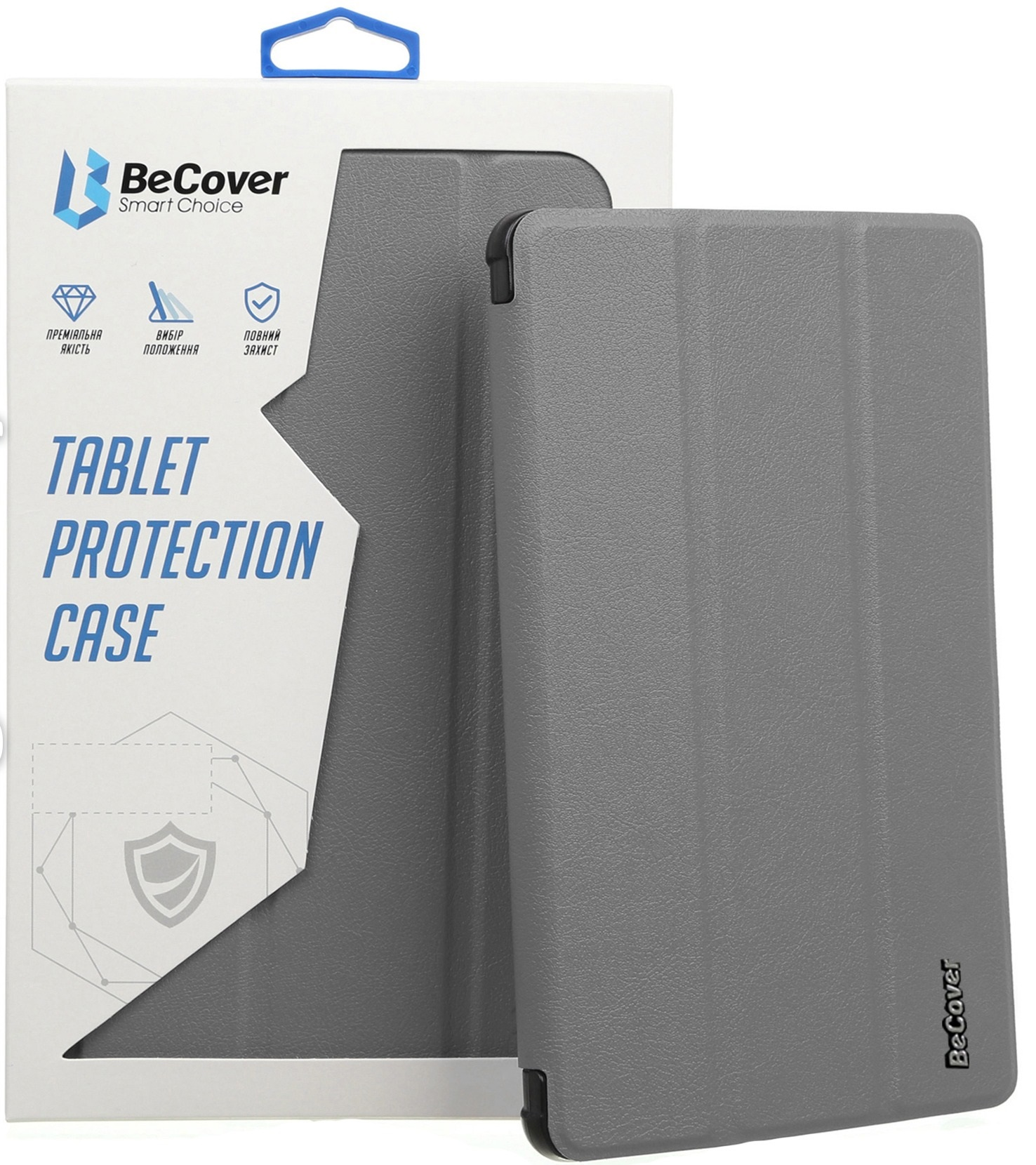 Чехол-книжка BeCover Smart Case для Samsung Galaxy Tab A9 SM-X115 8.7" Gray (709909) фото 7