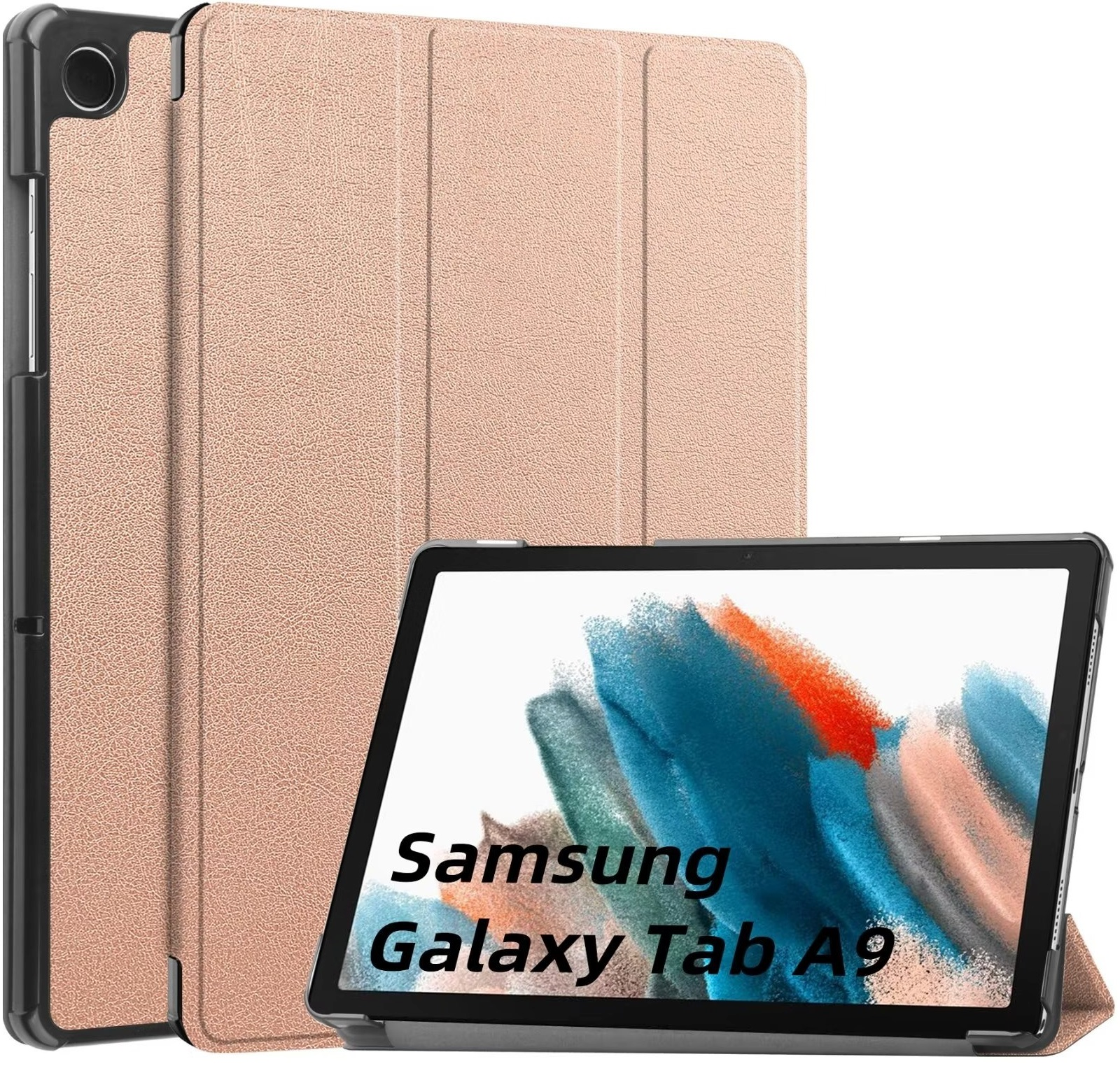 Чехол-книжка BeCover Smart Case для Samsung Galaxy Tab A9 SM-X115 8.7" Rose Gold (709910) фото 2