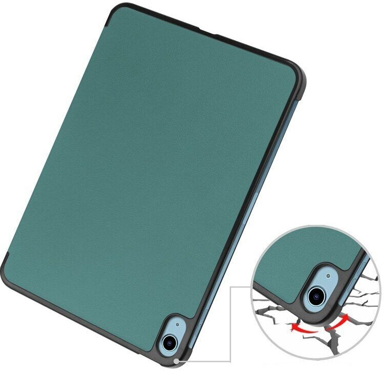 Чохол-книжка BeCover Smart Case для Apple iPad Air 5 (2022) 10.9" Dark Green (710772)фото3