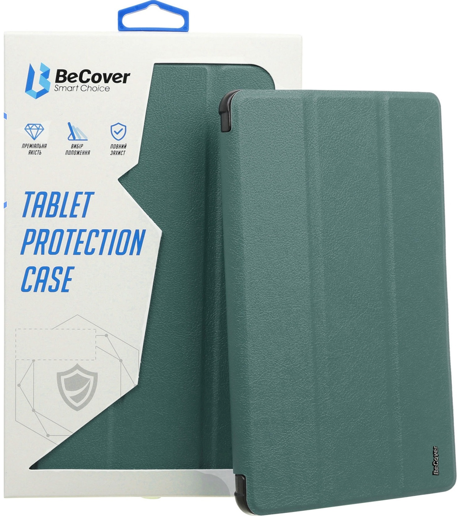 Чохол-книжка BeCover Smart Case для Apple iPad Air 5 (2022) 10.9" Dark Green (710772)фото7