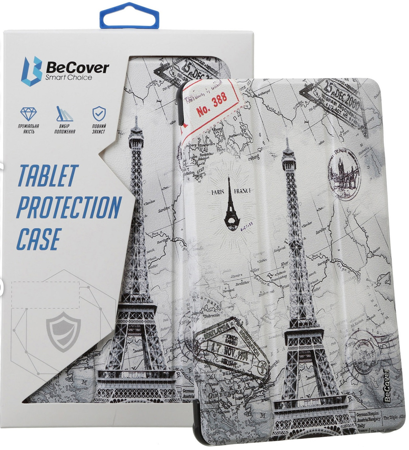 Чохол-книжка BeCover Smart Case Samsung Galaxy Tab A9 SM-X115 8.7" Paris (709916)фото6