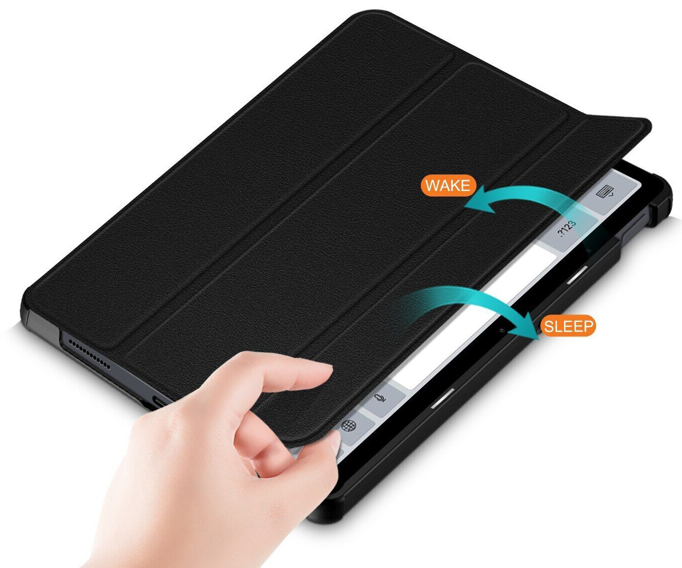 Чехол-книжка BeCover Smart Case для Samsung Galaxy Tab A9 Plus 11.0" Black (710302) фото 4