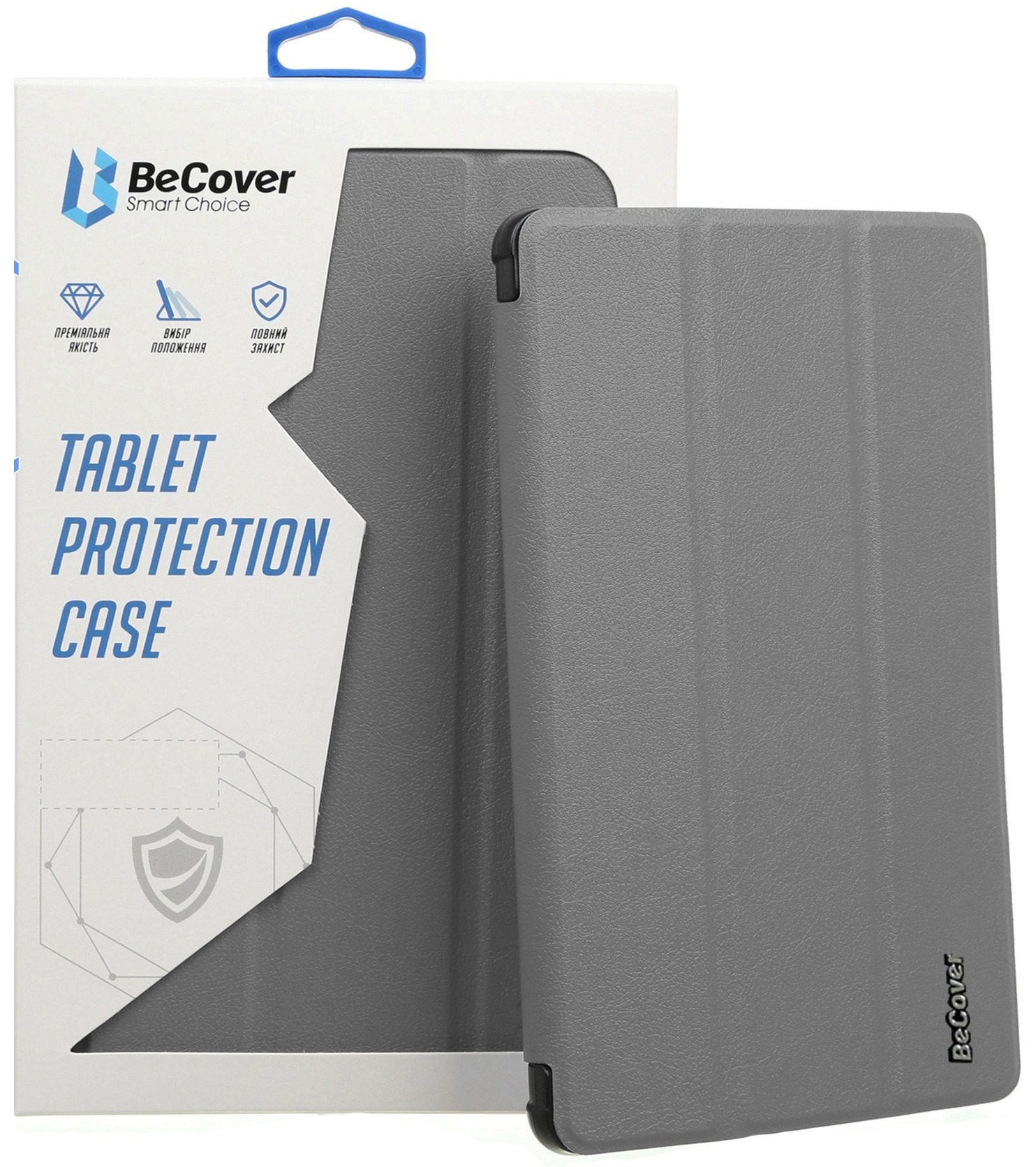 Чехол-книжка BeCover Smart Case для Apple iPad Air 5 (2022) 10.9" Gray (710773) фото 7