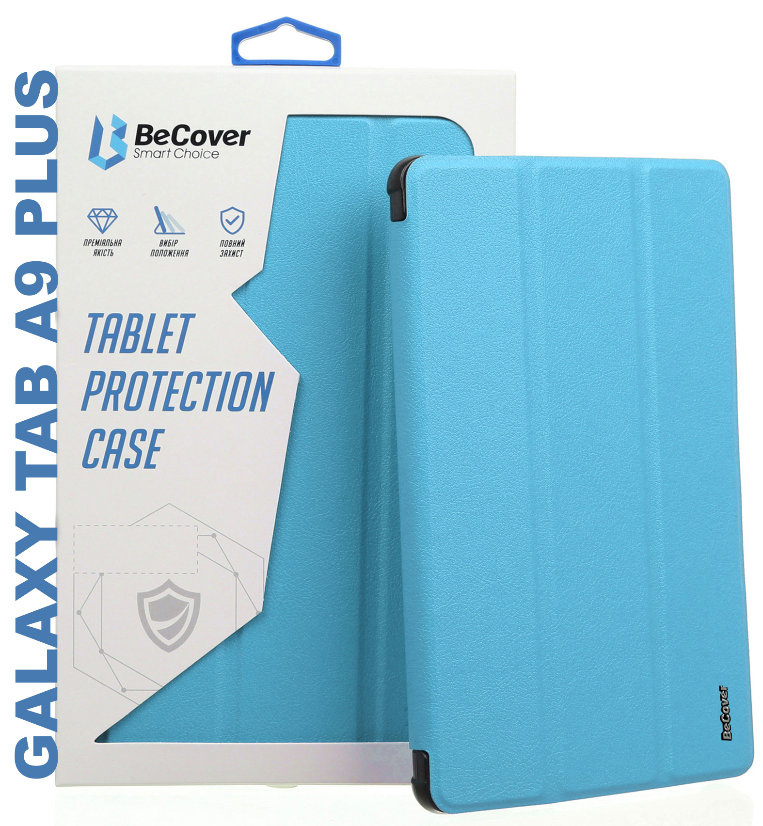 Чохол-книжка BeCover Smart Case Samsung Galaxy Tab A9 Plus 11.0" Blue (710306)фото4