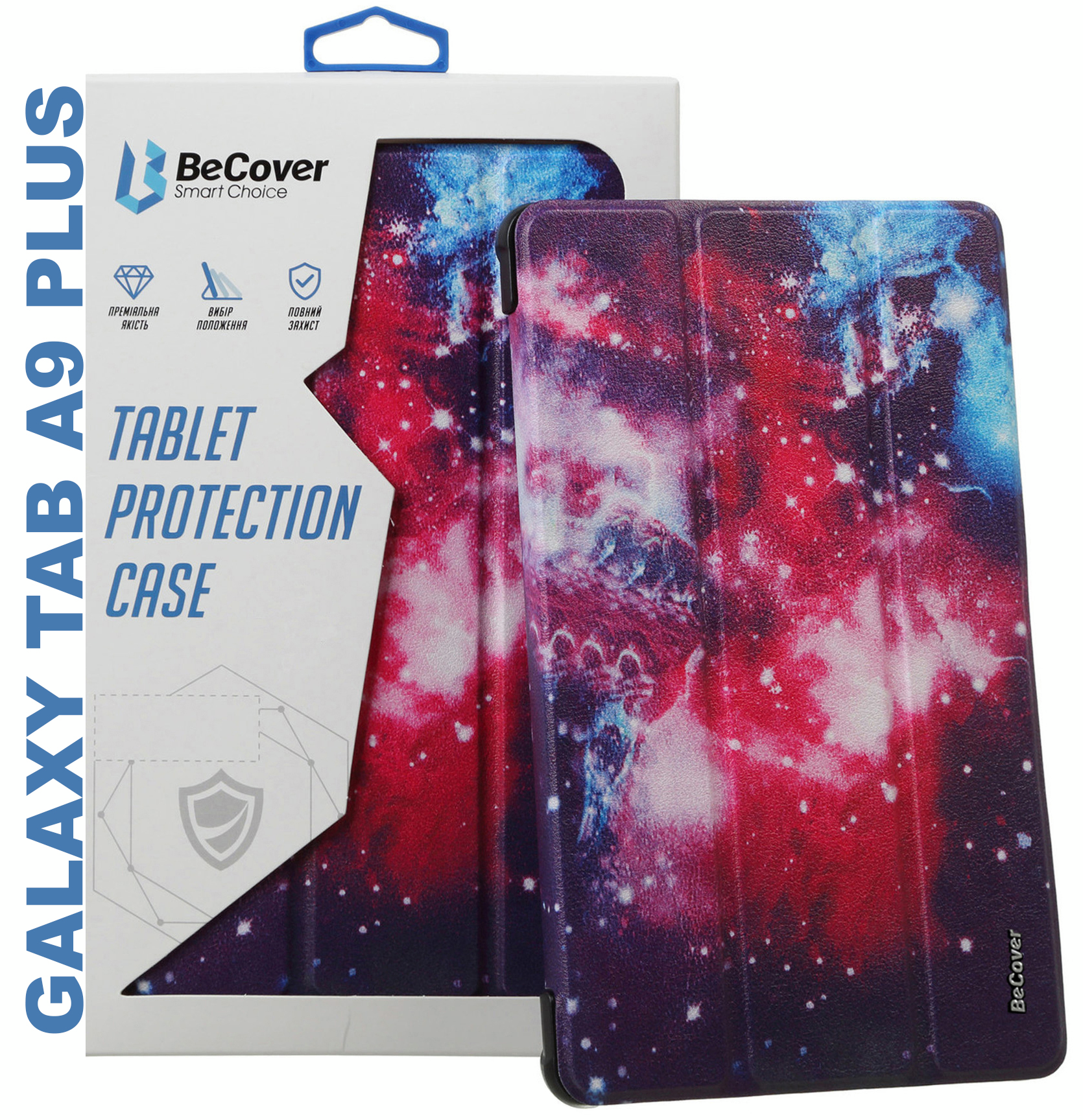 Чехол-книжка BeCover Smart Case для Samsung Galaxy Tab A9 Plus 11.0" Space (710317) фото 5