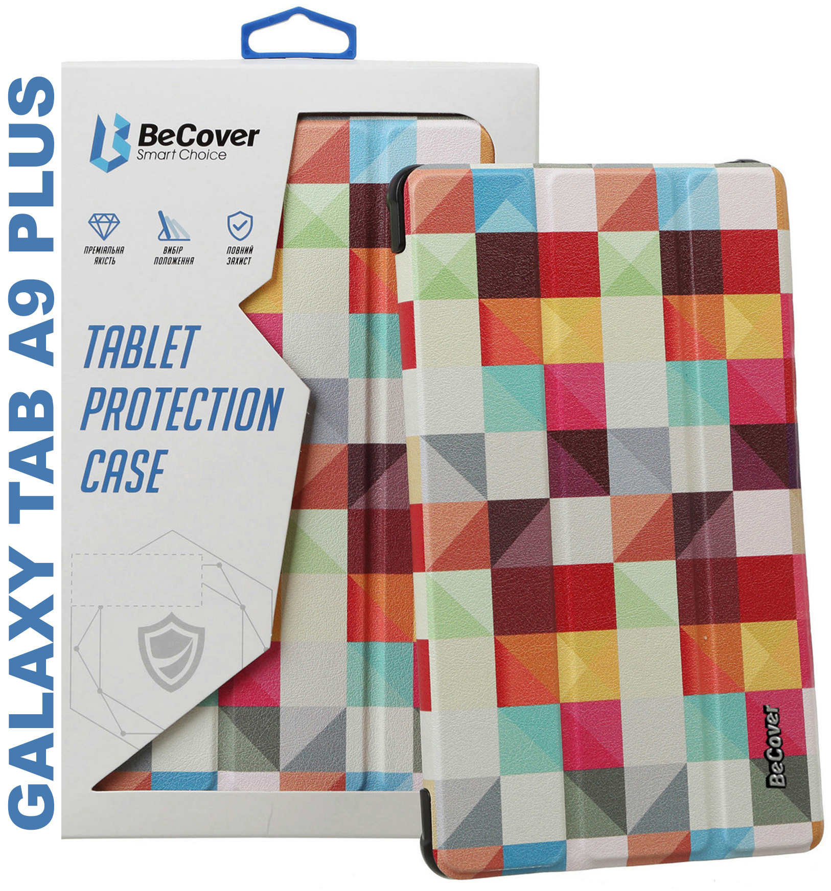Чохол-книжка BeCover Smart Case Samsung Galaxy Tab A9 Plus 11.0" Square (710318)фото3