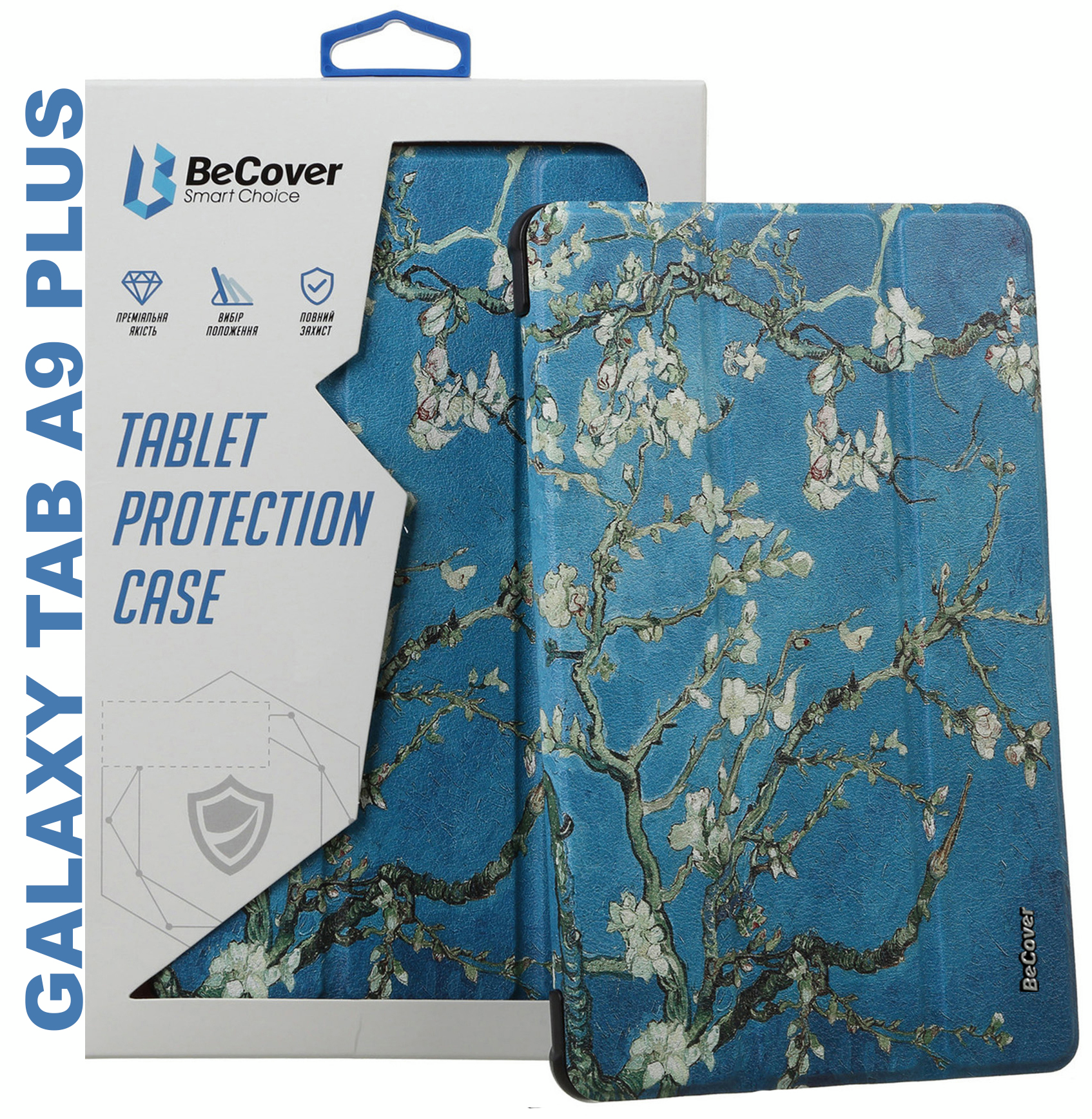 Чехол-книжка BeCover Smart Case для Samsung Galaxy Tab A9 Plus 11.0" Spring (710319) фото 4