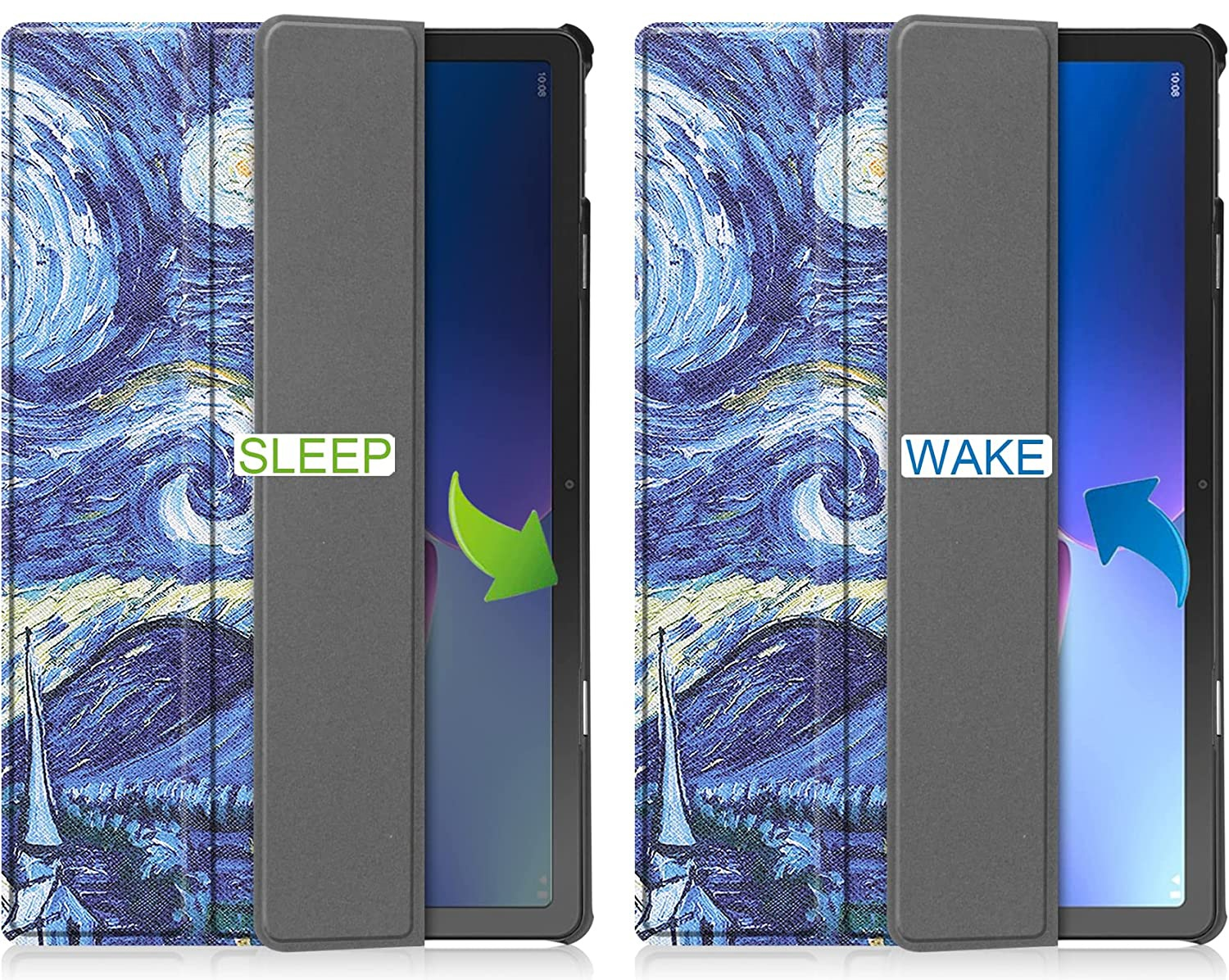 Чехол-книжка BeCover Smart Case для Samsung Galaxy Tab A9 Plus 11.0" Night (710320) фото 3