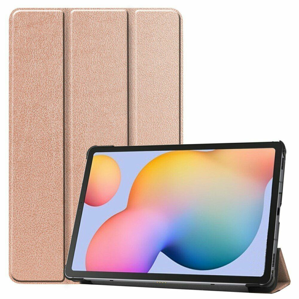 Чохол-книжка BeCover Smart Case Samsung Galaxy Tab S6 Lite 10.4 Rose Gold (708325)фото2